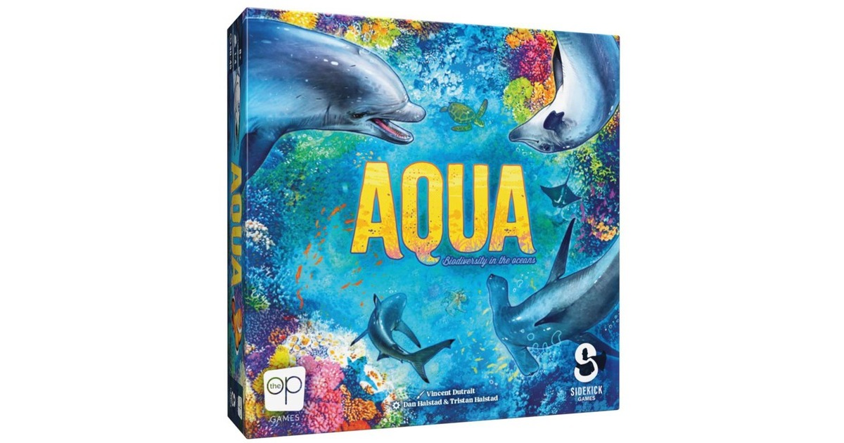 European Player NetworkAQUA: Biodiversity in the Oceans Bordspel  (Engels, 1 - 4 spelers, 30 - 45 minuten, Vanaf 8 jaar)