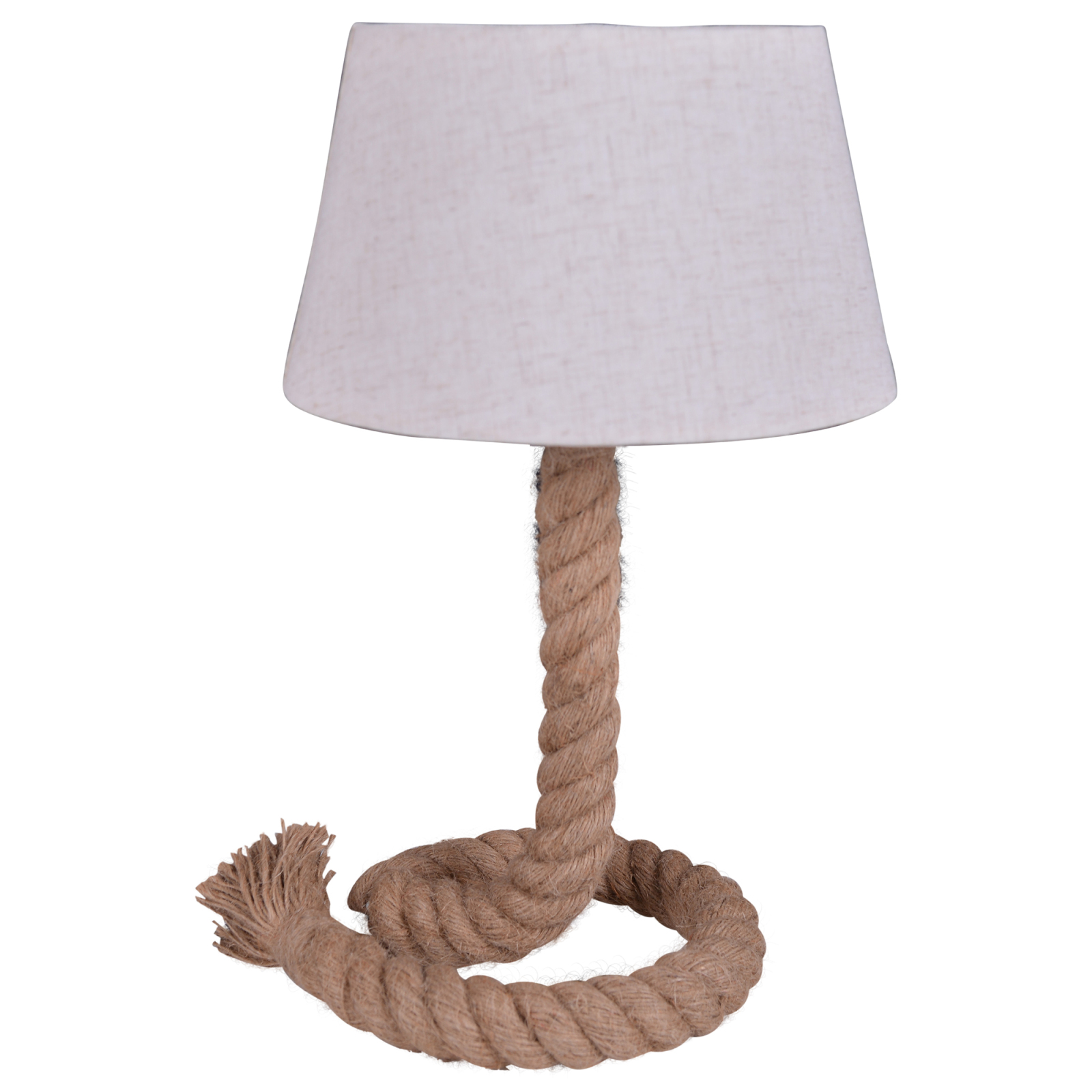 Tischleuchte - weiß - 40 cm