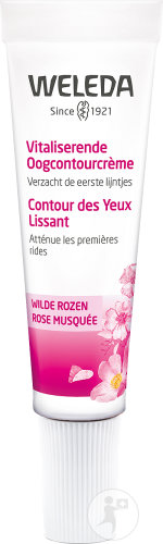 Weleda Contour Des Yeux Lissant Rose Musquée Et Thé Blanc 12ml