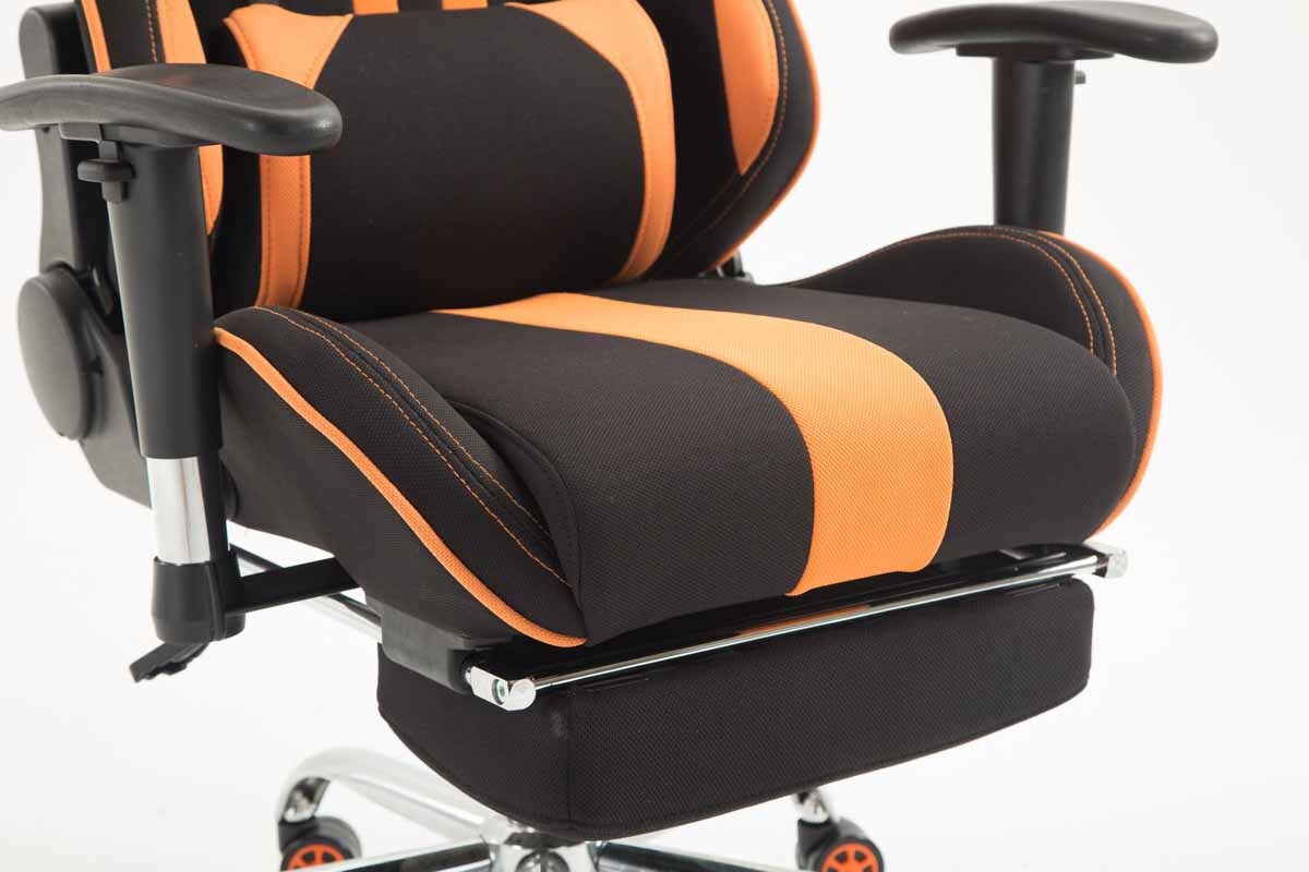 CLP Gaming Bürostuhl XL Limit I Gamingstuhl Mit Stoffbezug Und Metallgestell I Höhenverstellbarer Schreibtischstuhl Mit Laufrollen