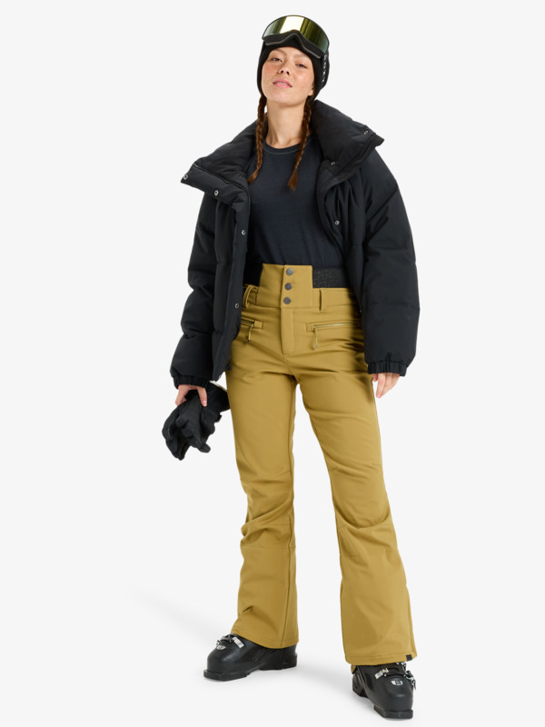 Rising High Pantalon de snow technique Beige Femme