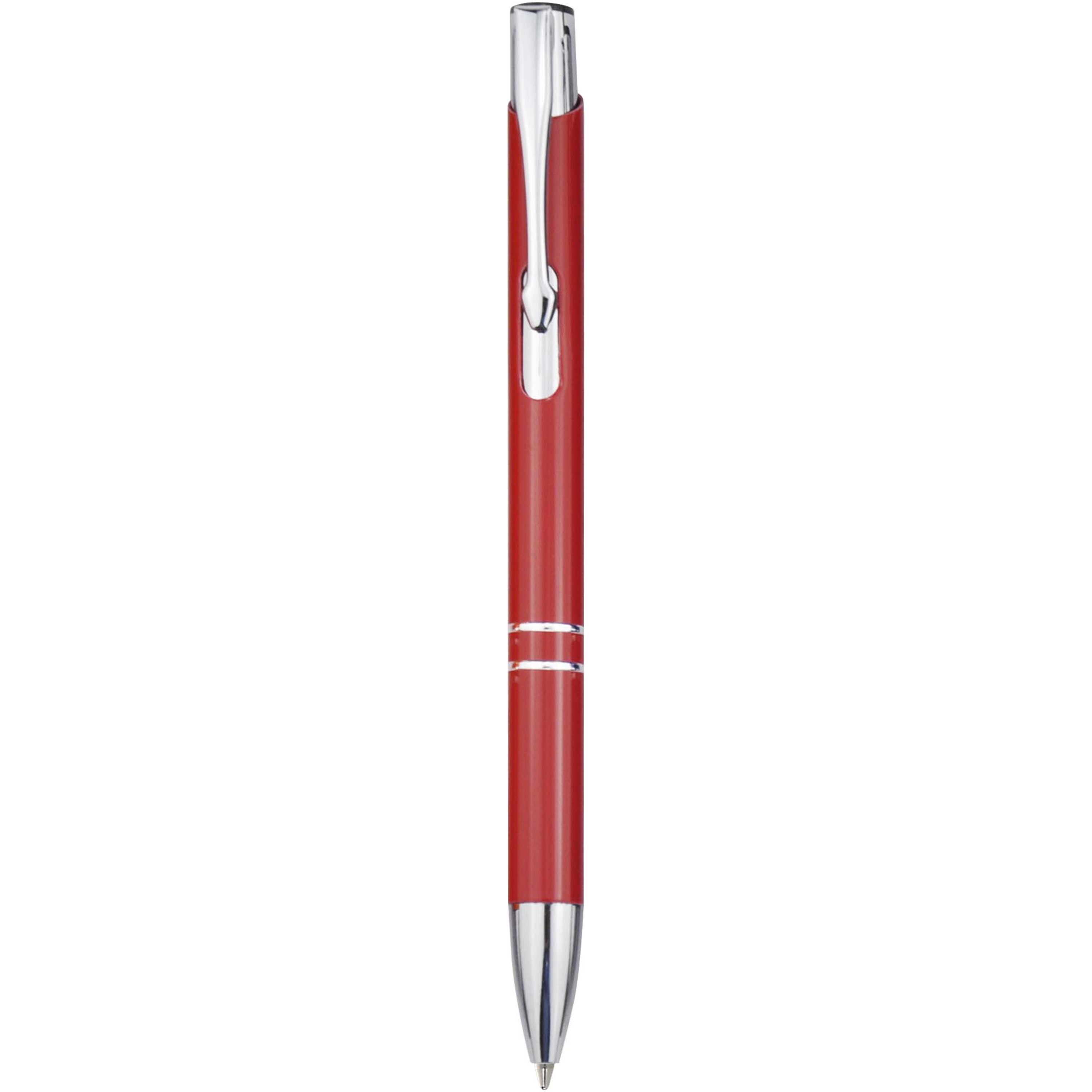 PF Concept 107984 - Stylo bille en aluminium recyclé Moneta (encre bleue)