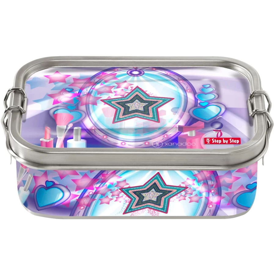 Step by Zubehör Edelstahl - Lunchbox 17 cm Glamour Star Astra