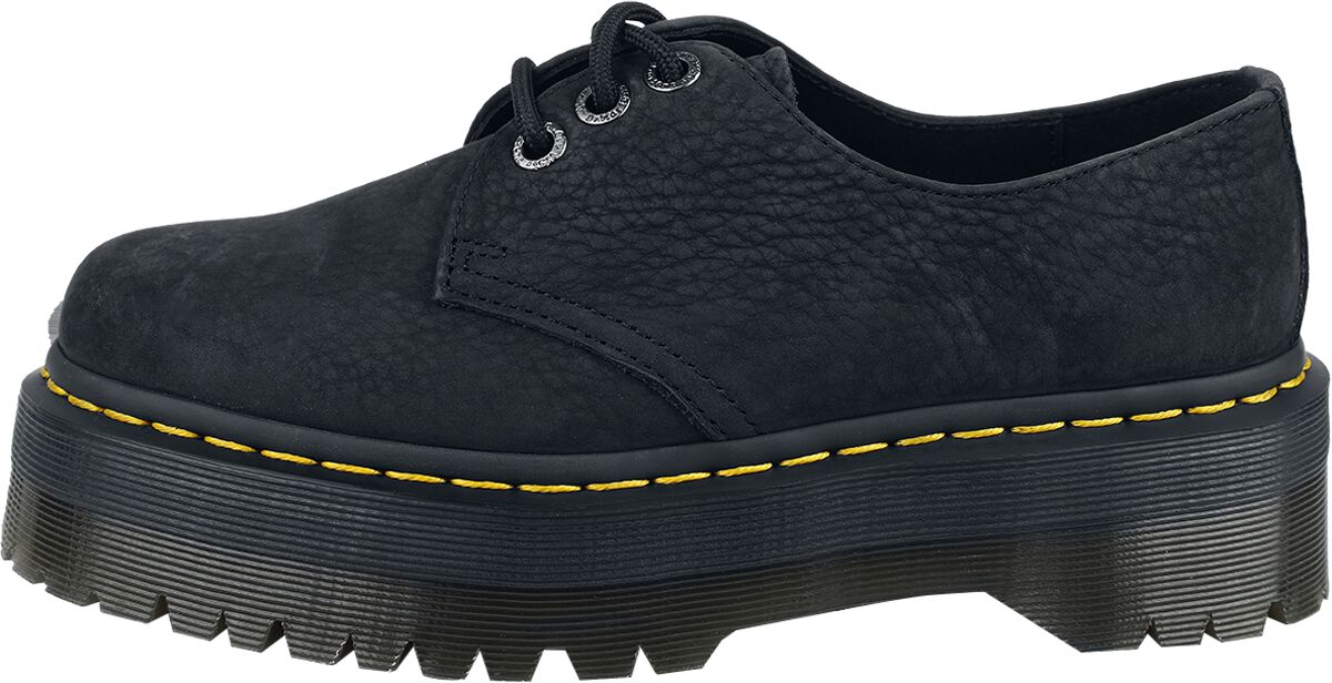 1461 Quad II - Charcoal Grey Tumbled Shoes | Dr. Martens Chaussures basses