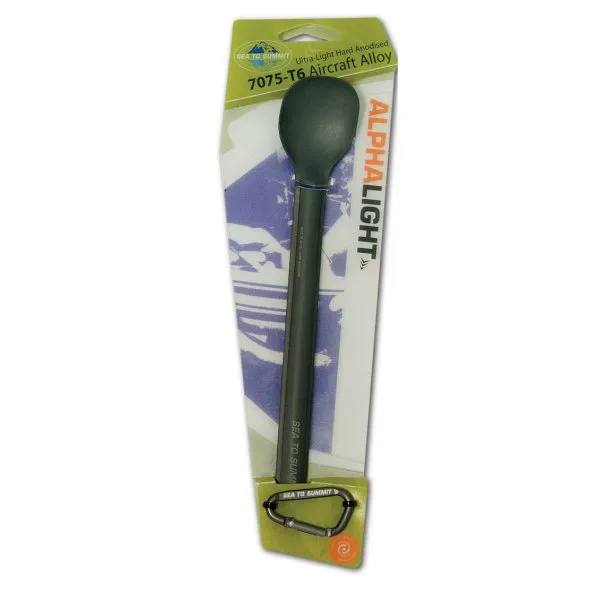 Sea To Summit AlphaLight Cutlery Long Spoon Grey Anodised