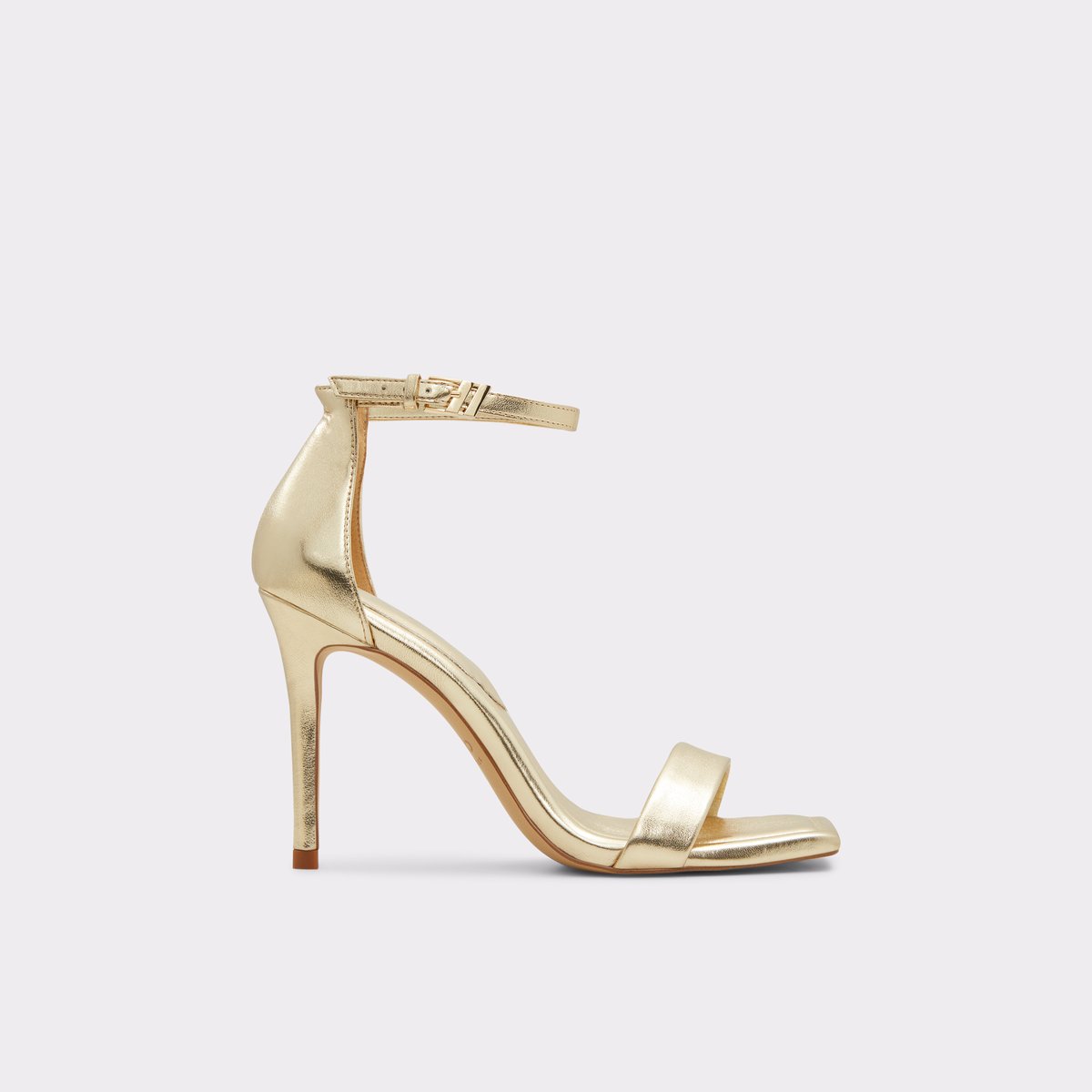 Renza Gold Women Heeled sandals