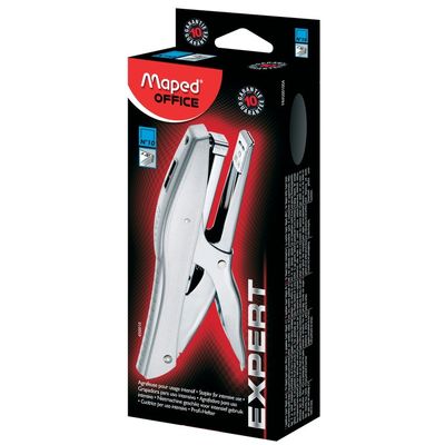 Maped - Pince agrafeuse Expert N°10 - capacité de 20 feuilles - agrafes n°10