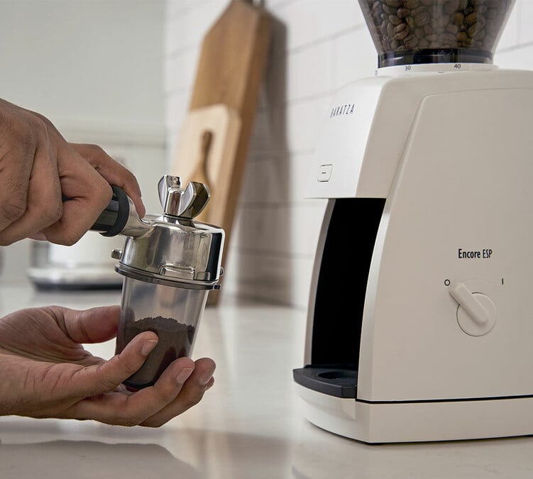 Moulin à café électrique BARATZA Encore ESP blanc