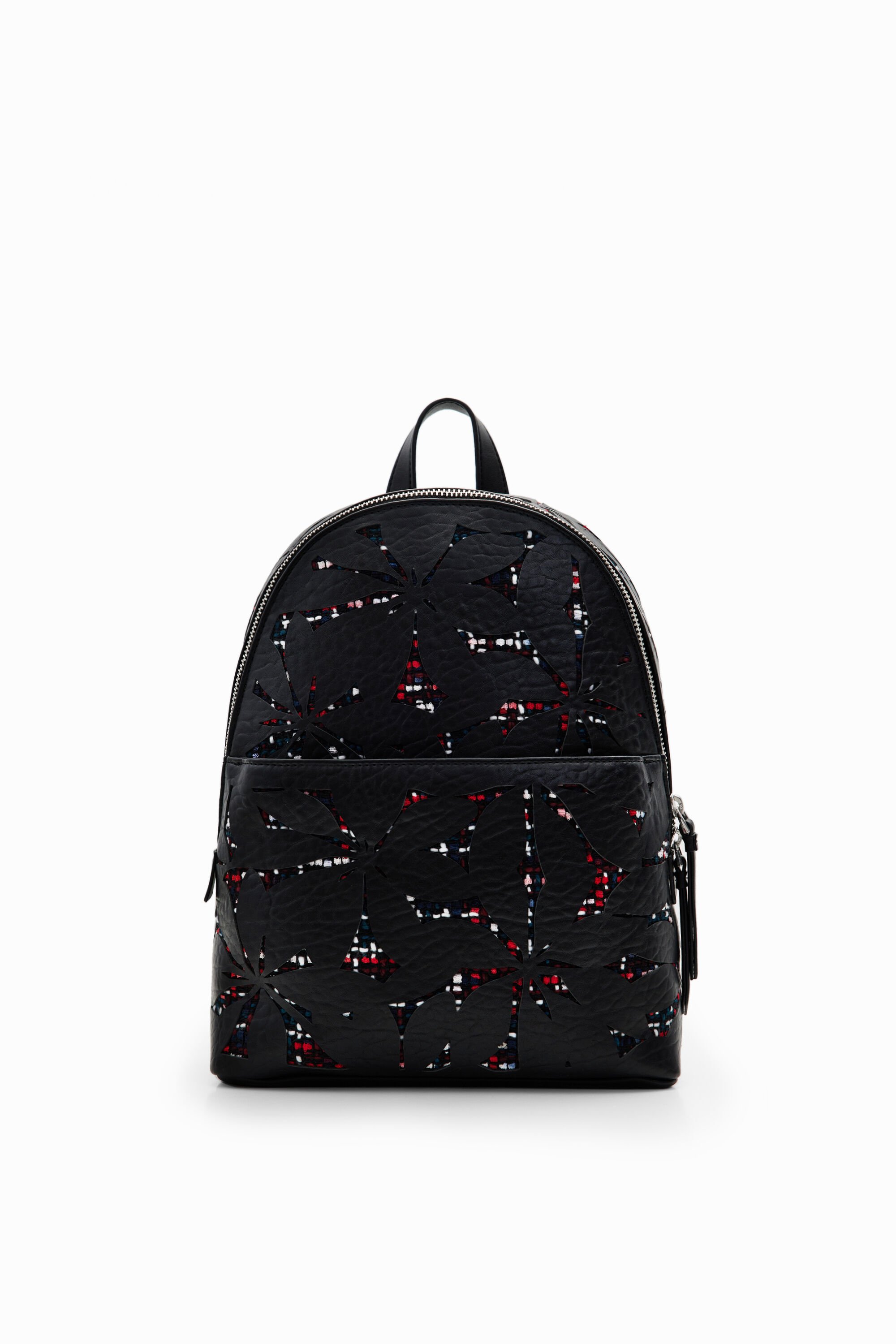 Petit sac à dos fleurs estampées