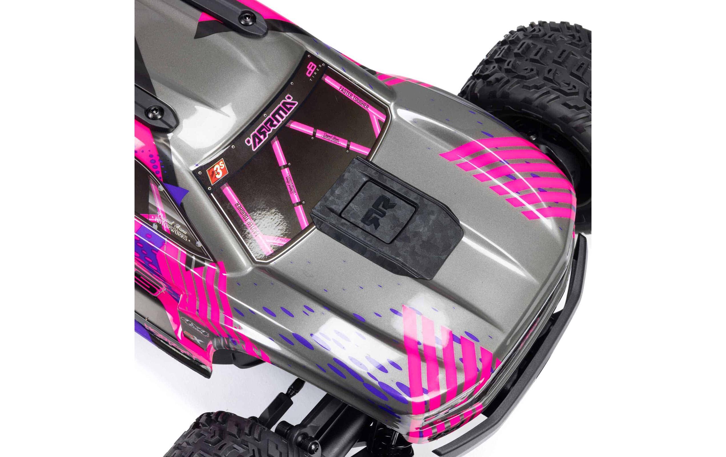Stadium Truck SCT Vorteks BLX 223S Violett ARTR, 1:10<br>Off-Road Modell mit Brushless Motor