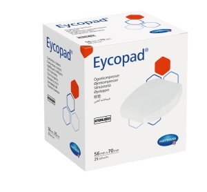 EYCOPAD Augenkompressen 70 x 56 mm steril, 25 Stück
