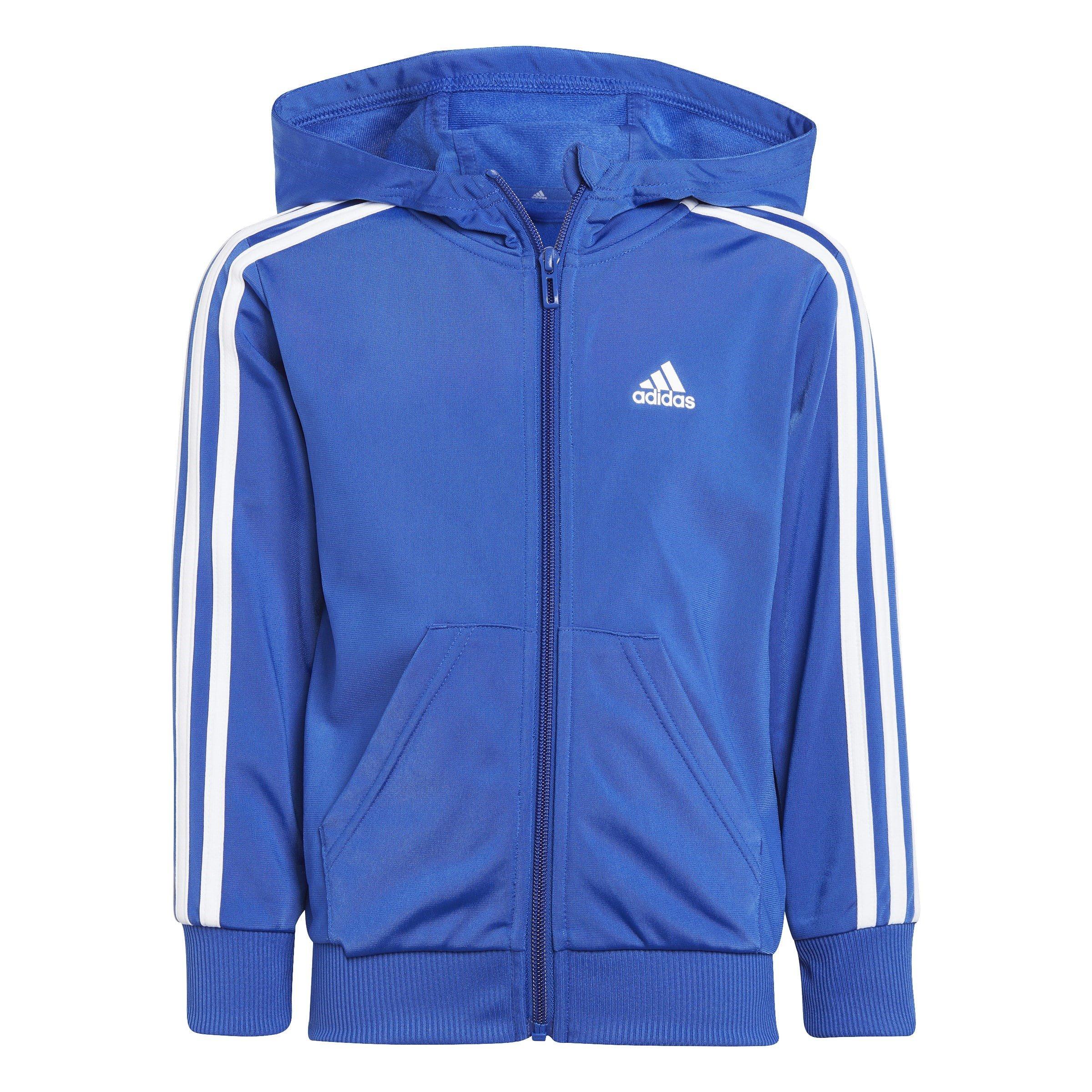 adidas 3 Stripe Poly Tracksuit