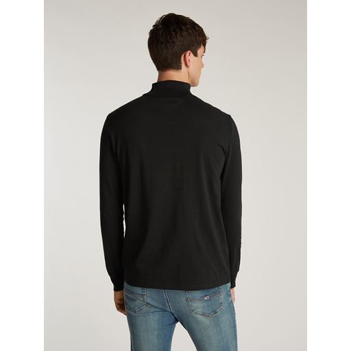Tommy Jeans Turtleneck T-shirt, Black, M