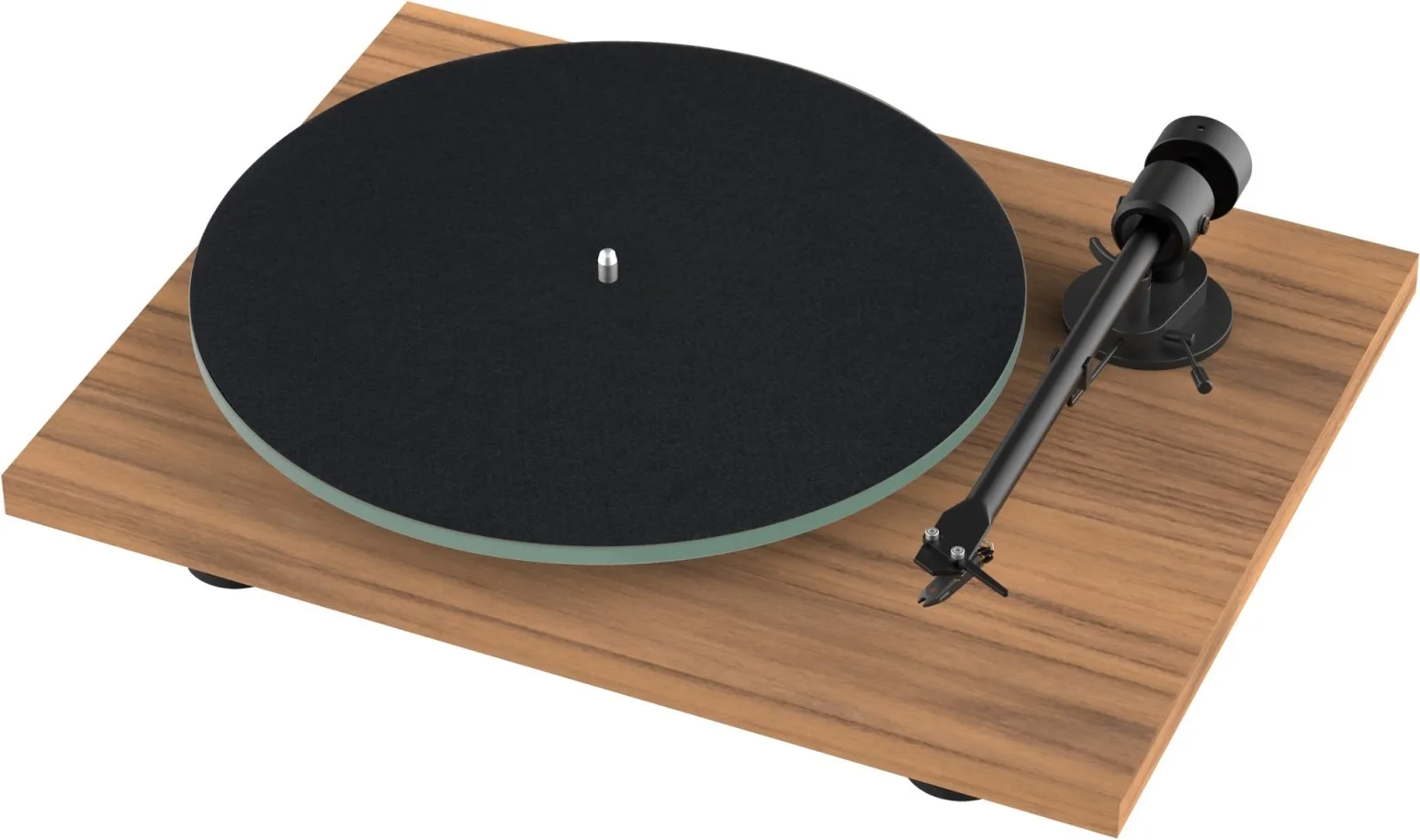 Pro-Ject T1 EVO Noyer   cellule Ortofon OM 10 Platines vinyle hi-fi