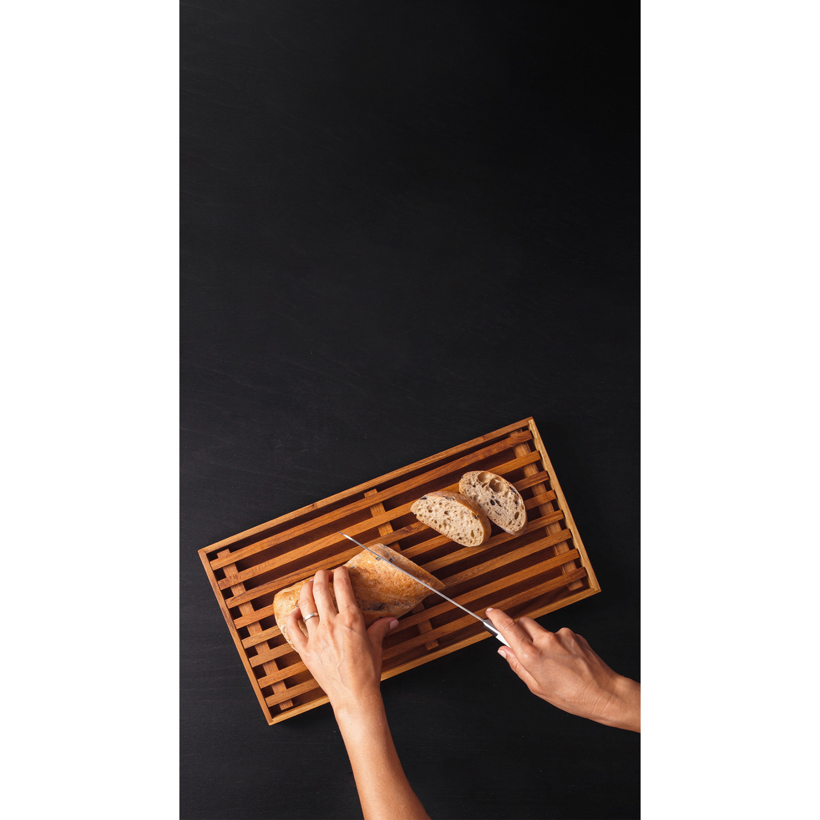 Lunasol Brotbrett GAYA Wooden 43 x 23 x 3.5 cm