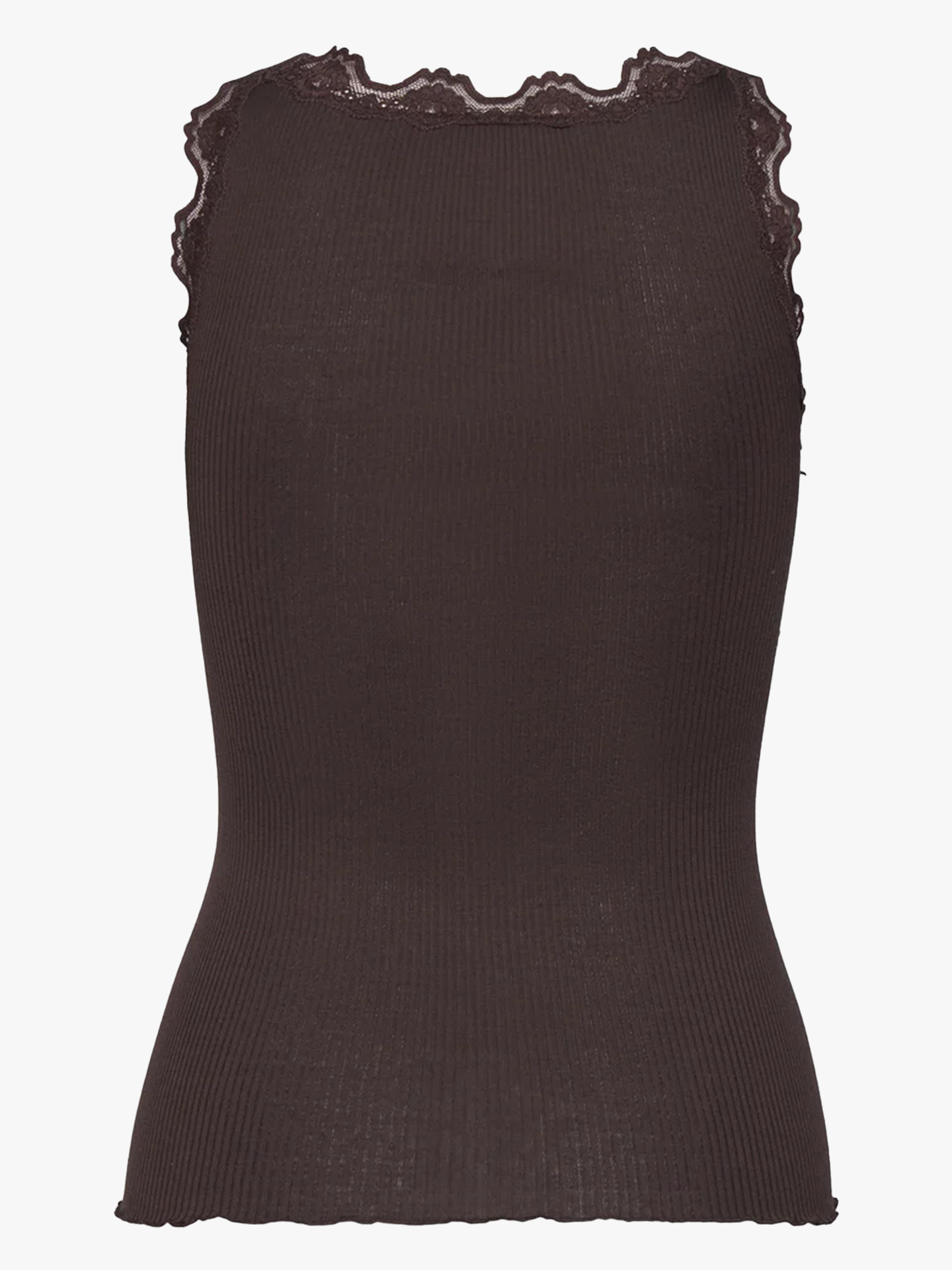 Babette Silk Top With Lace