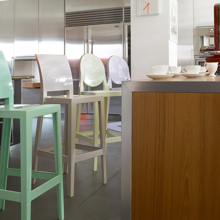 Kartell - One More Barhocker, H 65 cm, bernstein
