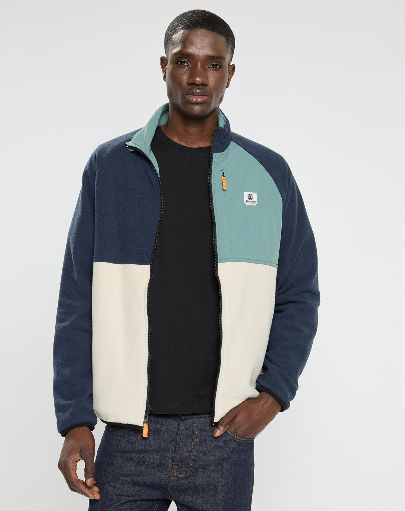 Element Veste Réversible Wolfe bleu/blanc