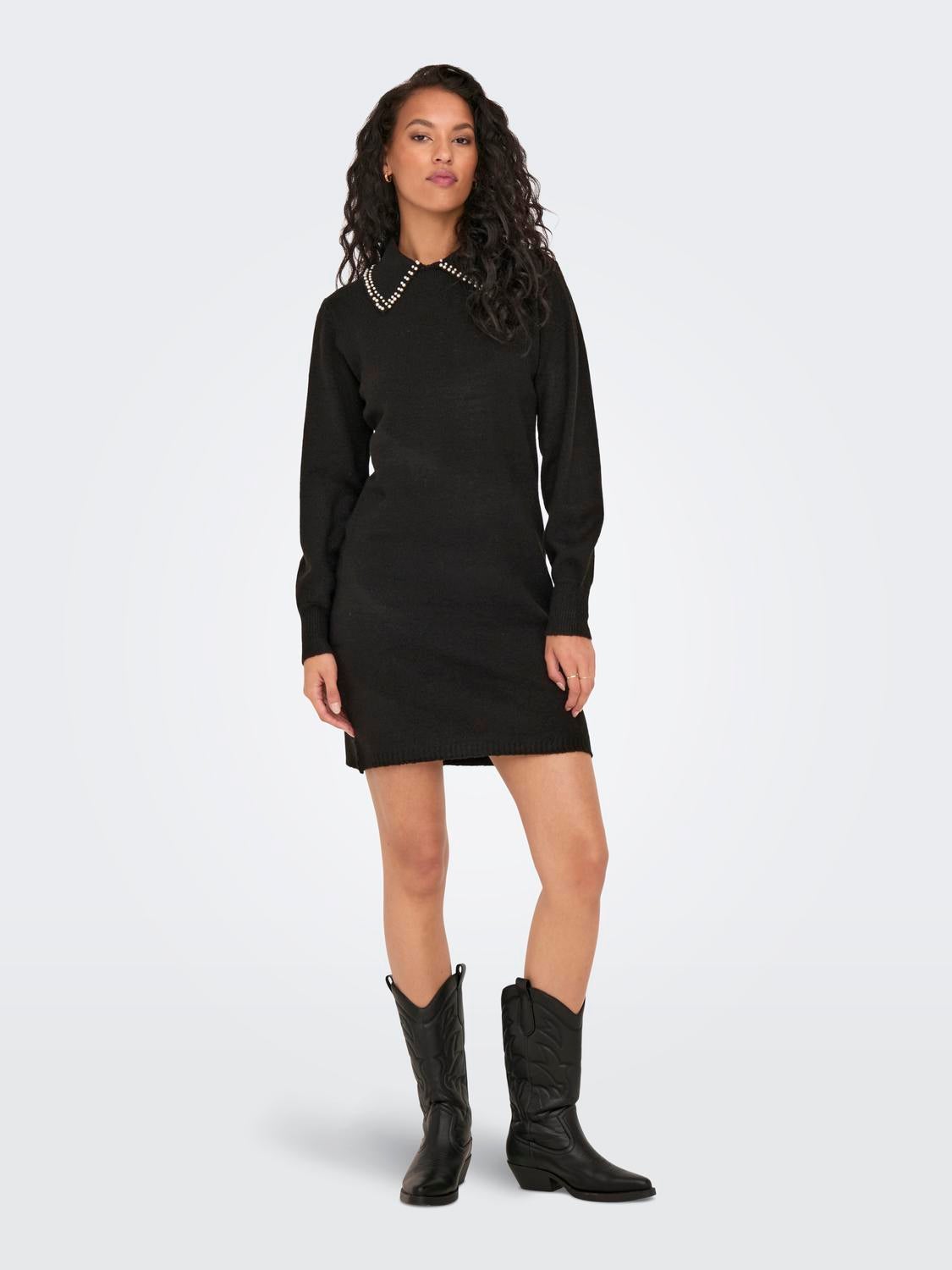 JDYAUBRAY Kurzes Kleid Black