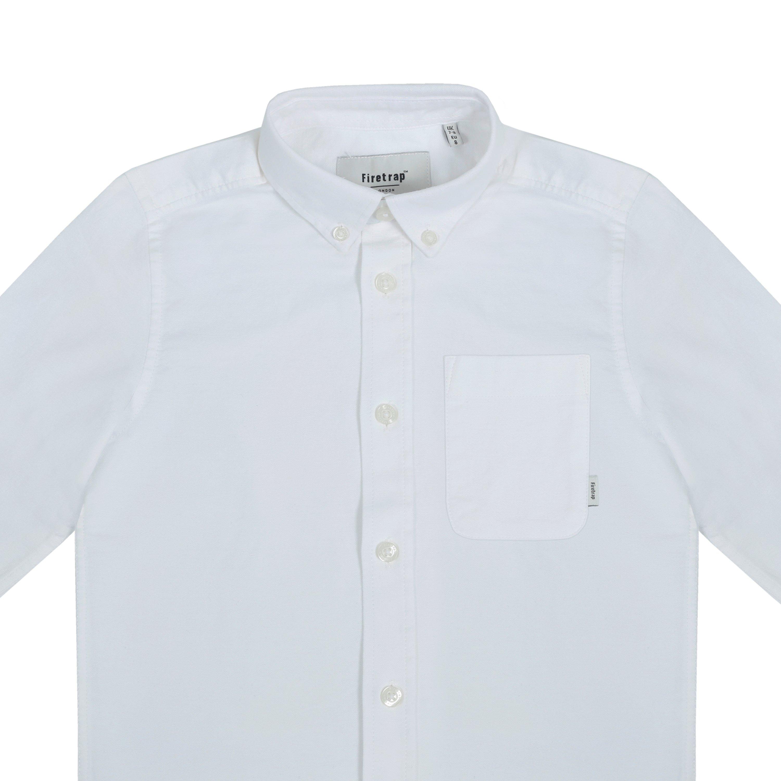 Firetrap Long Sleeve Oxford Shirt Juniors