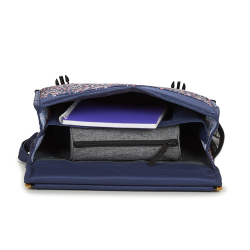 Pol Fox - CARTABLE HAPPY BLUE 38 CM - Marine