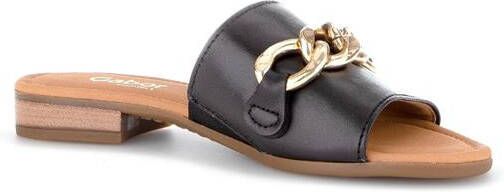 Gabor Comfortabele dames slippers Black Dames