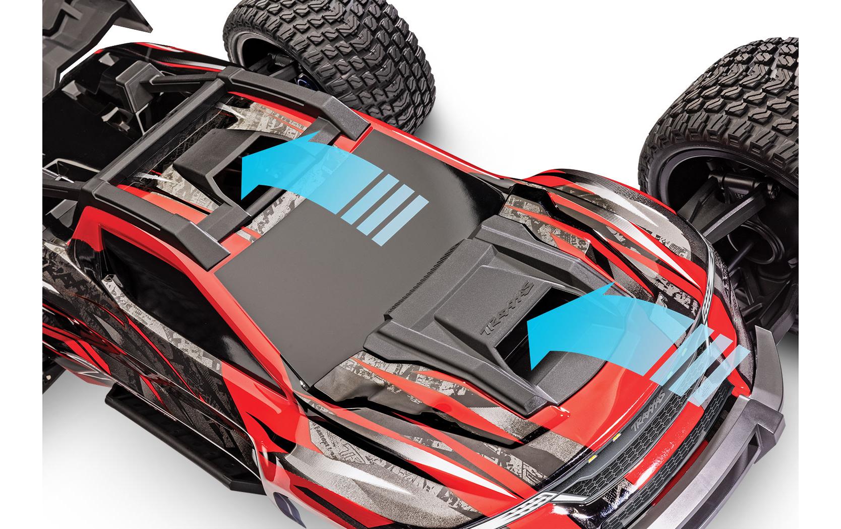 Stadium Truck XRT 8S Blau 1:6, ARTR<br>Brushless Stadium Truck Basher mit tiefem Schwerpunkt