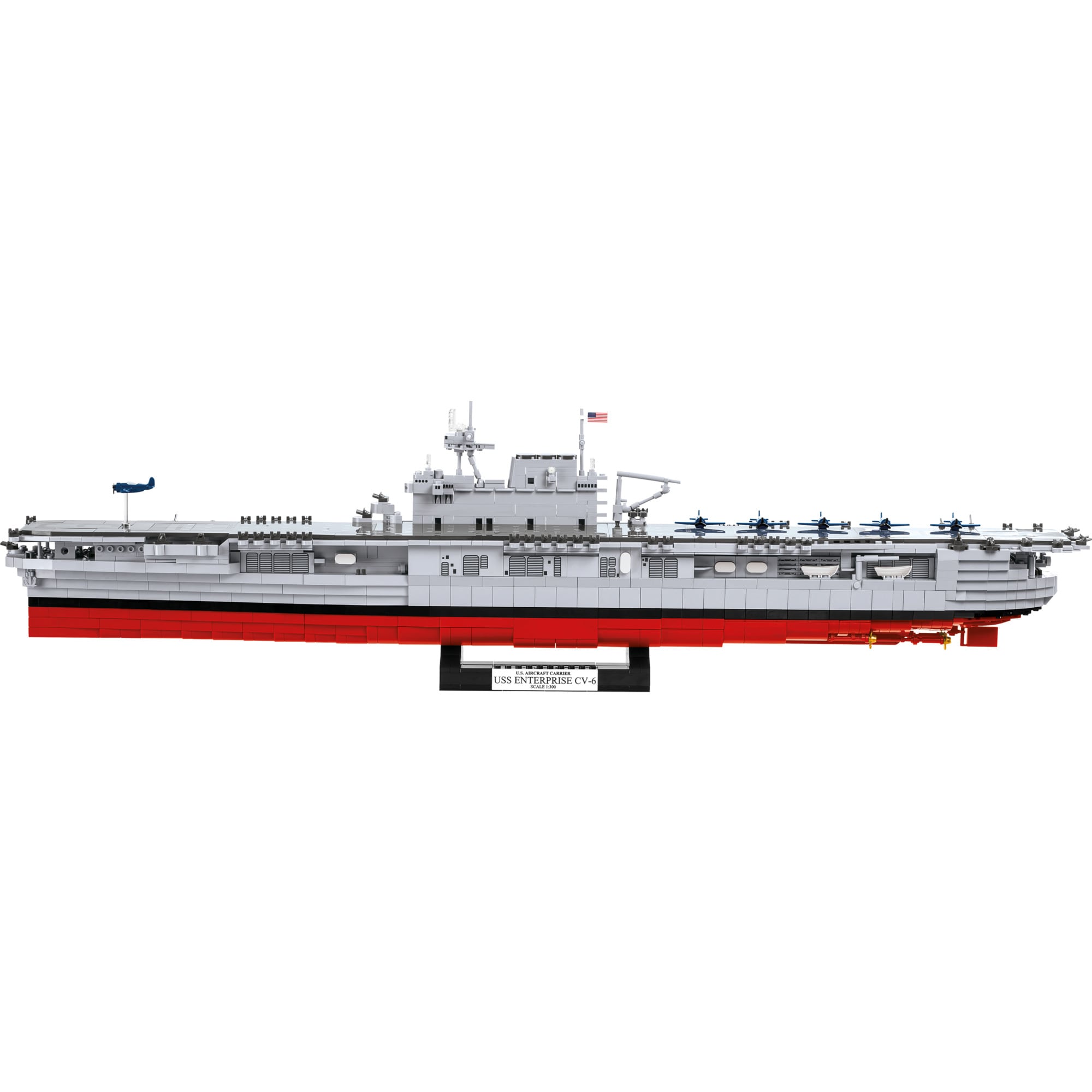 COBI Konstruktionsspielzeug WW2 USS Enterprise (CV-6)
