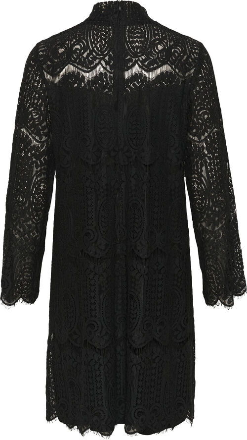 Culture CUima Lace Short Dress Black