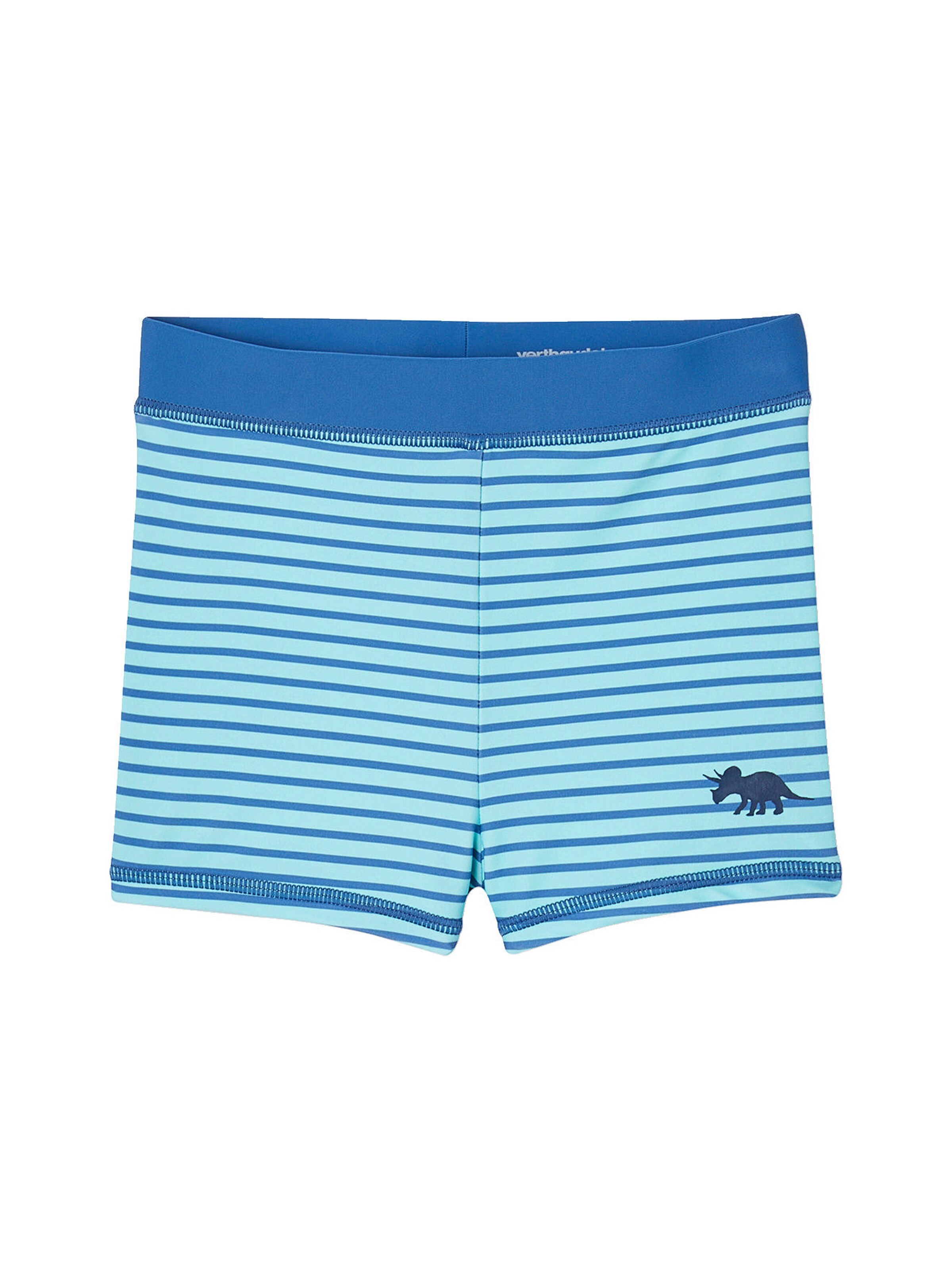 Vertbaudet 2er-Pack Jungen Boardshorts mit Dinos türkis