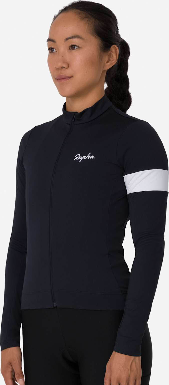 Core Thermal Long Sleeve Dame Black/White