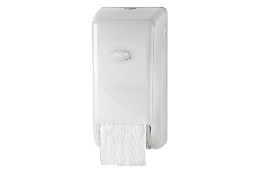 Toiletpapier Doprol Dispenser (2 boven elkaar) wit