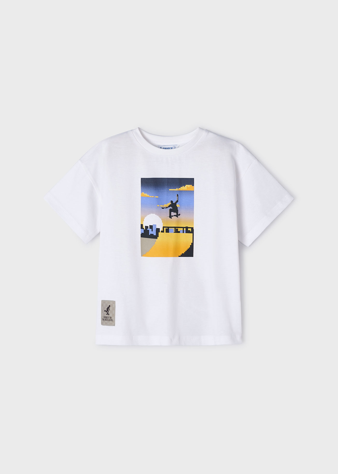 Camiseta infantil oversized Better Cotton Universe