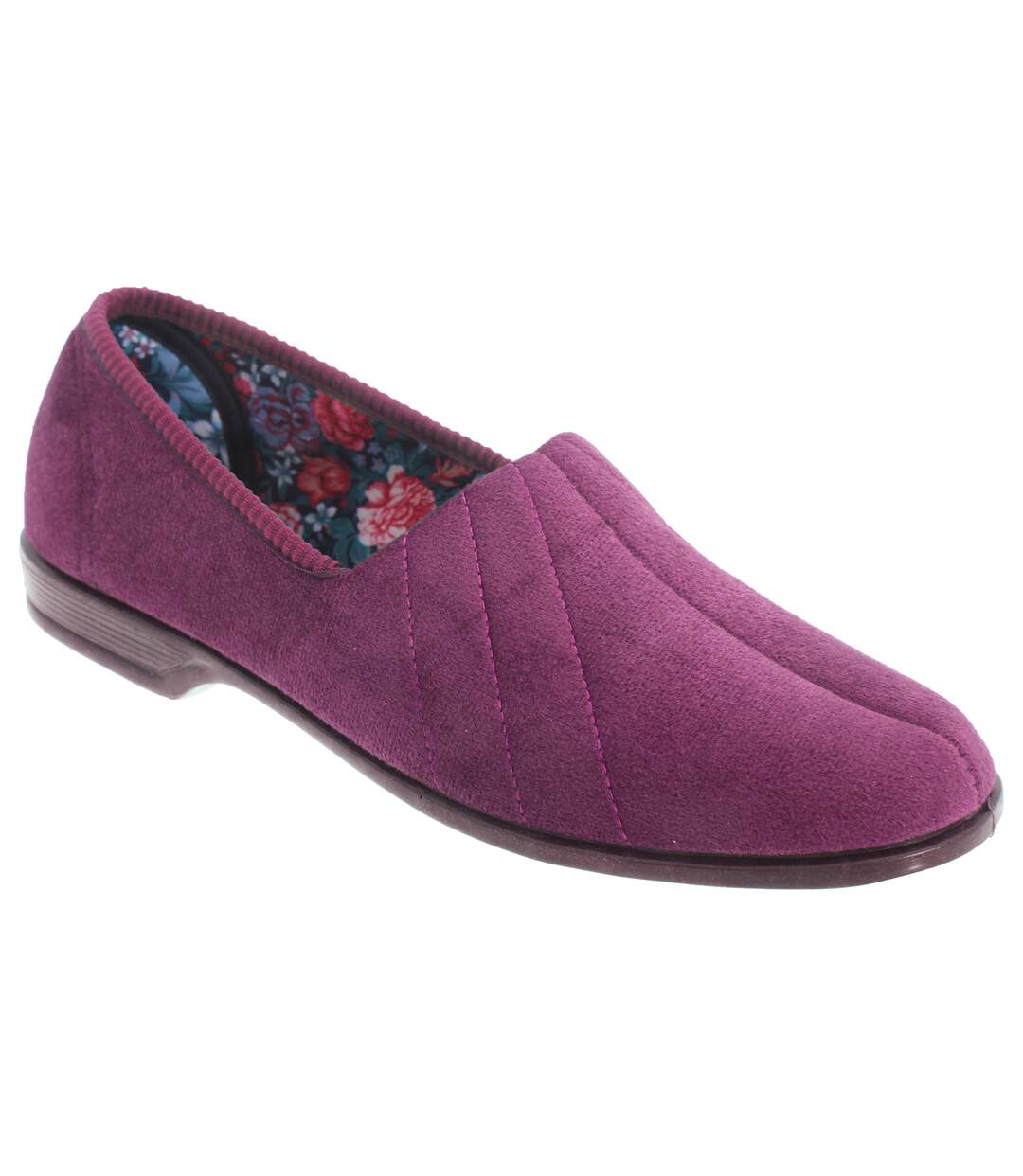 Sleepers Audrey III - Chaussons en velours - Femme (Prune) - UTDF501