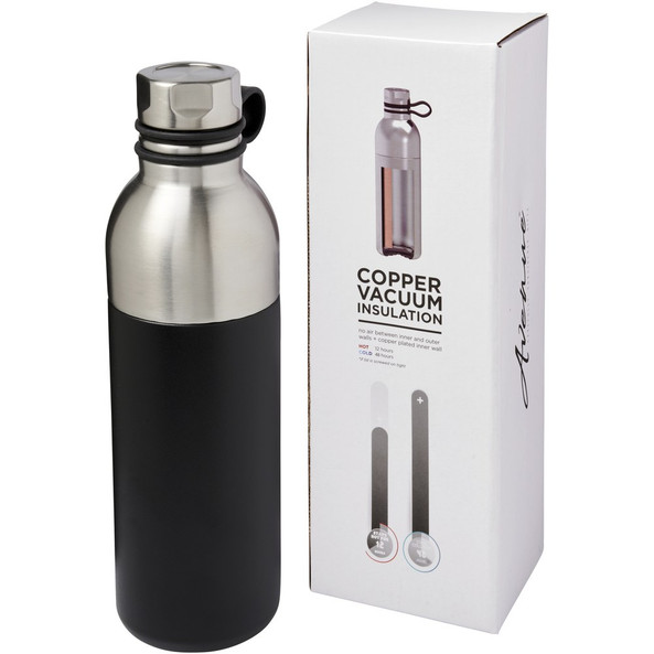 EgotierPro 100588 - Bouteille Sport Isotherme Cuivre 590ml Koln