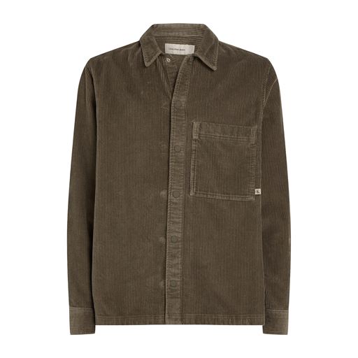 Calvin Klein Jeans Corduroy Overshirt, Tarmac, XL