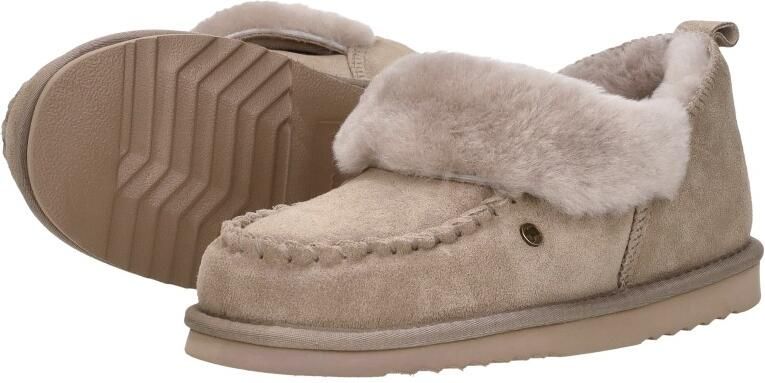 Warmbat Wiluna Pantoffels Dicht Taupe