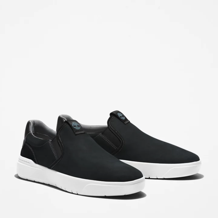 Chaussure sans lacets Seneca Bay pour homme en noir