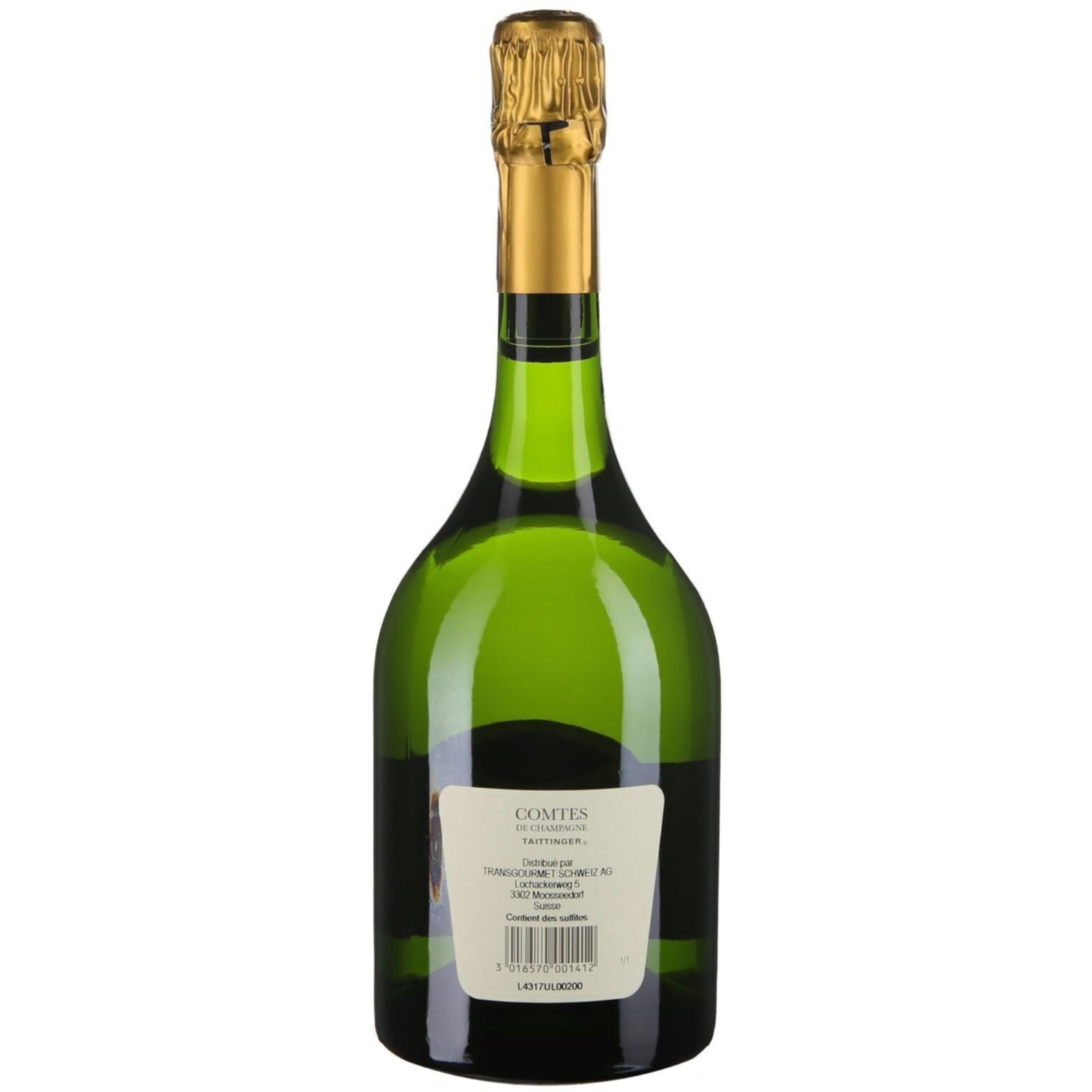 Champagne AOC Comtes de Champagne millésime Taittinger -75cl