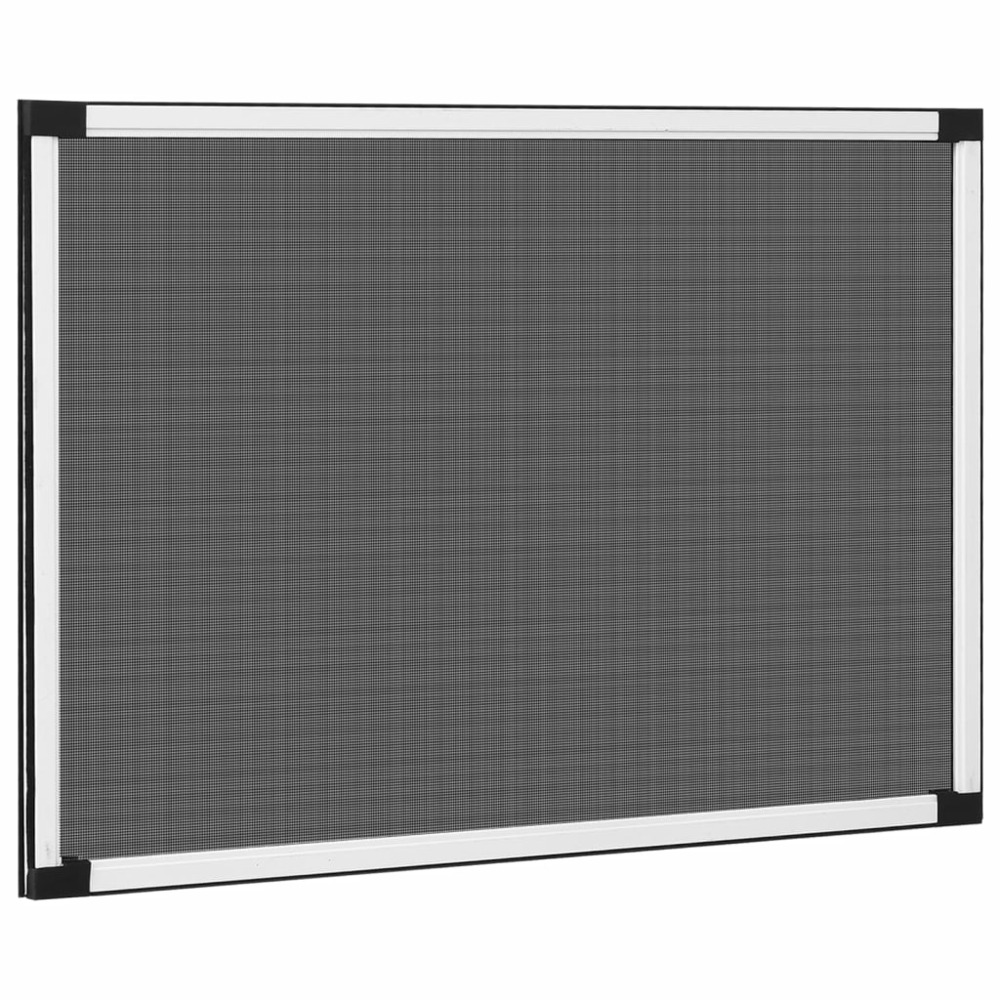 Moustiquaire extensible pour fenêtres blanc (100-193)x75 cm