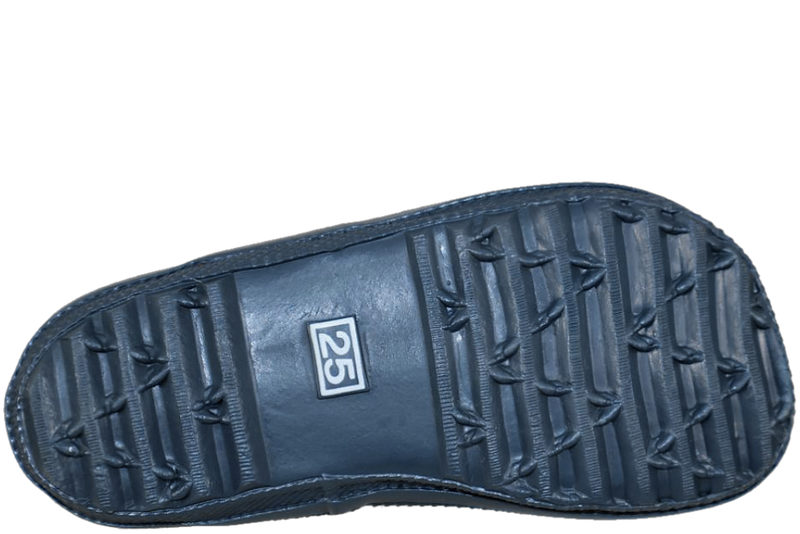 BUNDGAARD CHARLY HIGH NAVY BLUE & GREEN GUMMISTØVLE