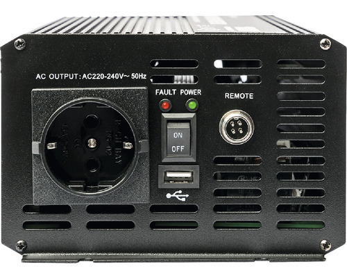 WATTSTOUR 1000W / 2000W 12V sinusspanningsomvormer WS12/1000SI