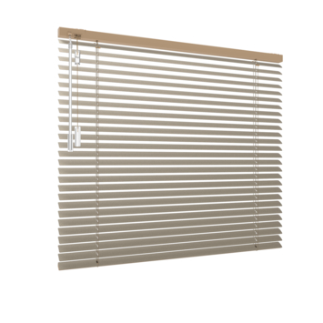 Aluminium Jaloezie Draaikiepraam hout 5117 rosegoud 25MM