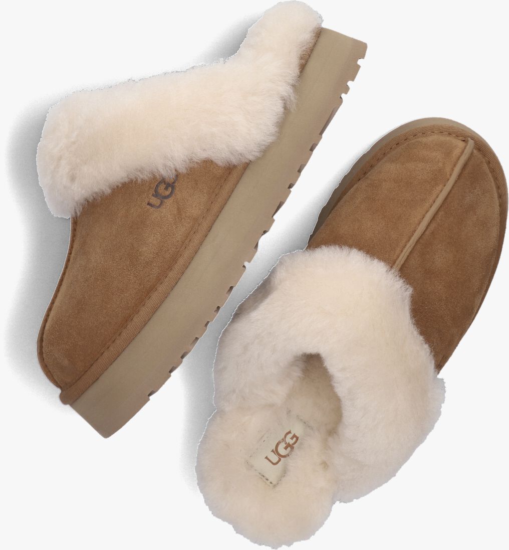 cognac ugg pantoffels w disquette