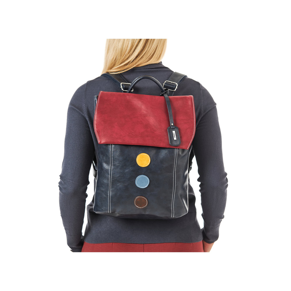 Rieker Rucksack blau blau