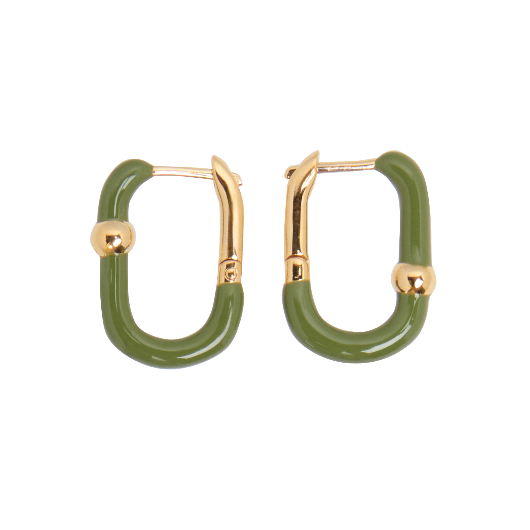 MINI GEORGY - Boucles d'oreilles fermées| Vert