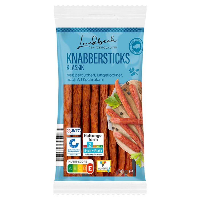 LANDBECK Knabbersticks 90 g, Klassik