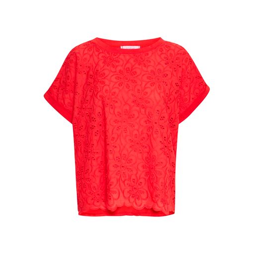 Sorbet Jacey Bluse, Ribbon Red, M/L
