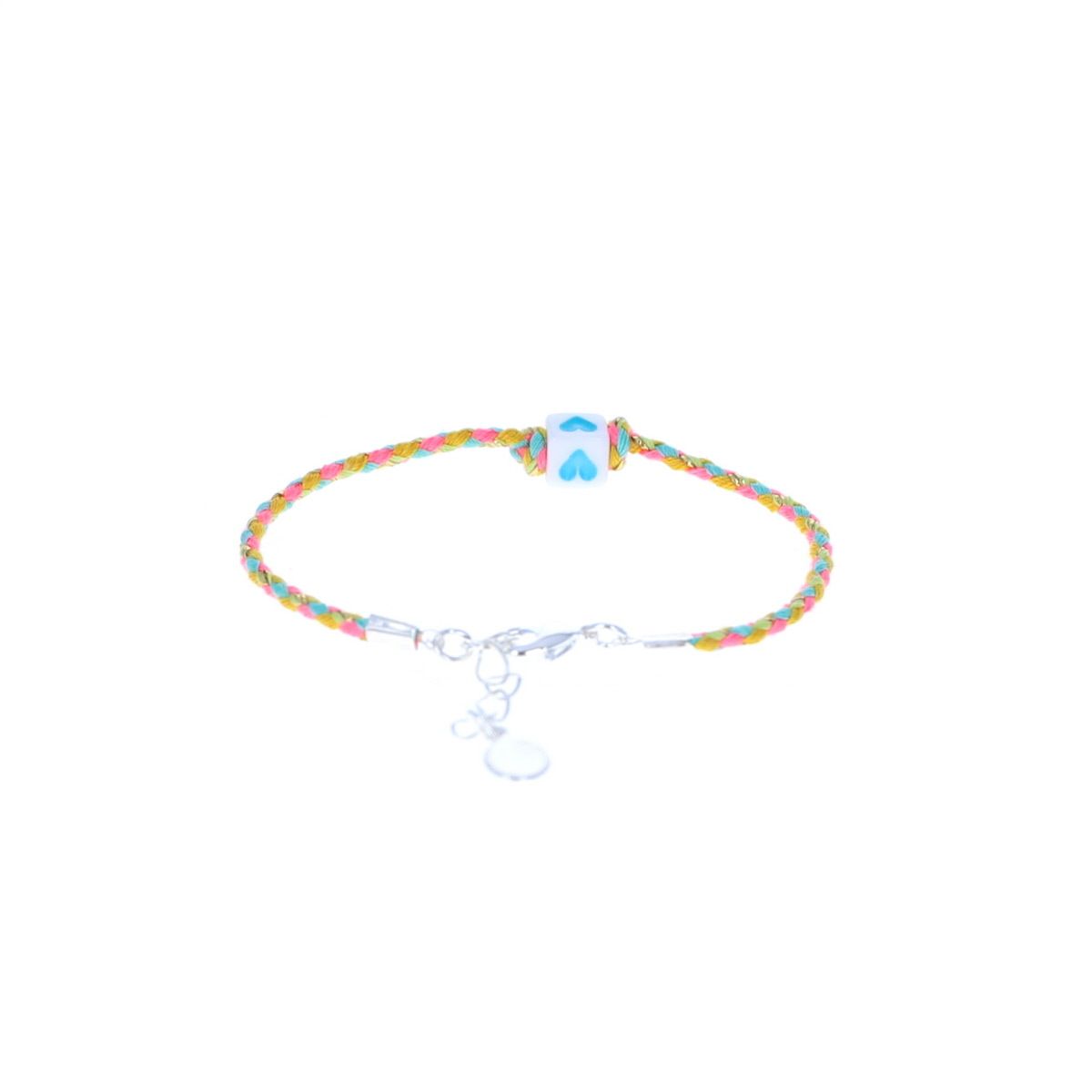 Bracelet tressé petit coeur enfant Le petit Souk