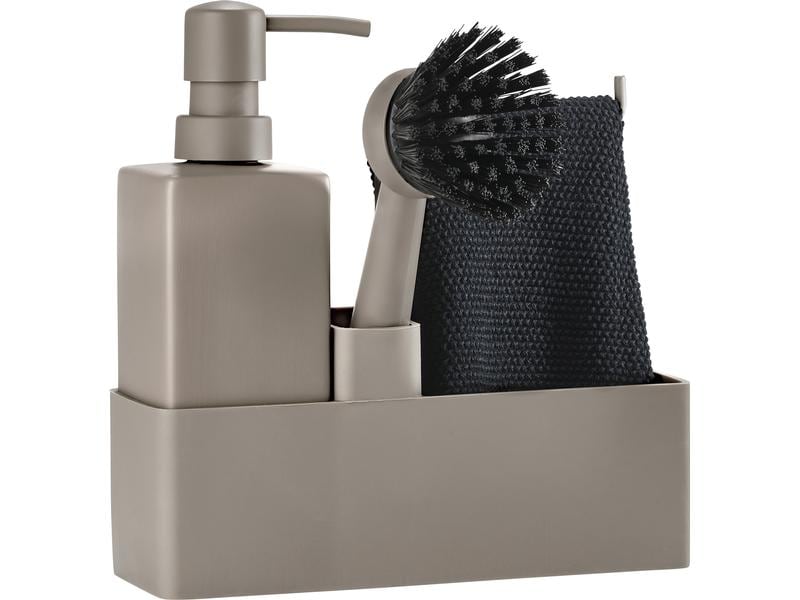 Zone Denmark Spültrogbutler-Set 19 x 20 cm Taupe Spüler